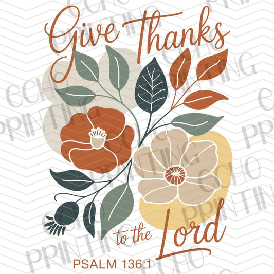 FLTK 501 - GIVE THANKS FLORAL FAL