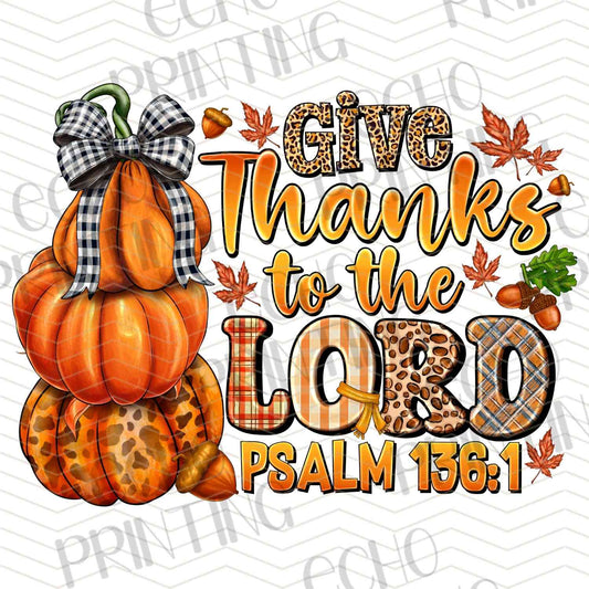 FLTK 504 - PUMPKINS GIVE THANKS TO LORD