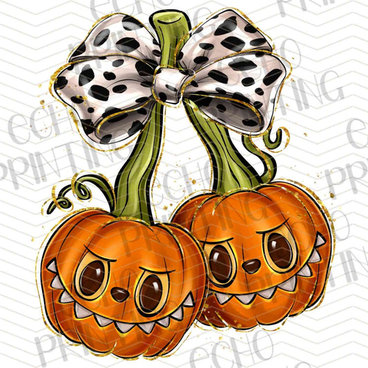 FLTK 537 - HALLOWEEN PUMPKIN BOWS