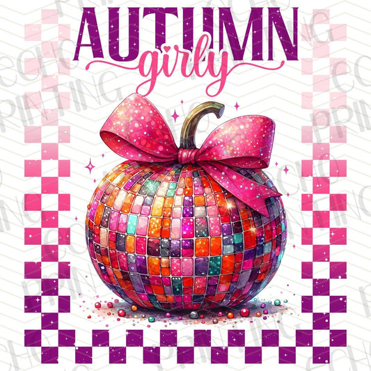 FLTK 55 – AUTUMN GIRLY PLAID PUMPKIN