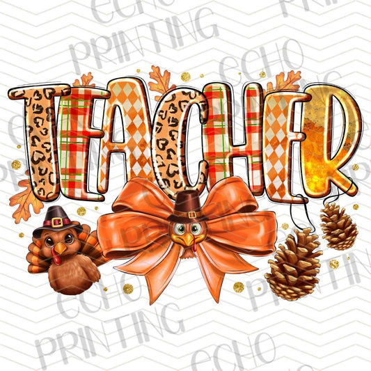 FLTK 557 - TEACHER WORD ART FALL THEME