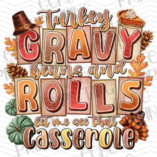 FLTK 570 - TURKEY GRAVY ROLLS AND CASSEROLE