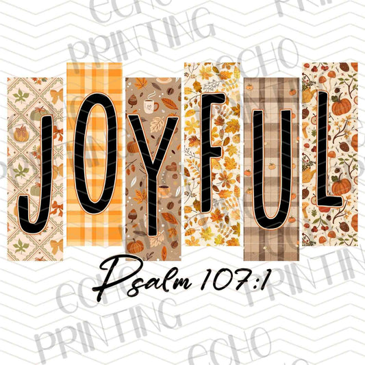 FLTK 577 - JOYFUL SCRIPTURE FALL