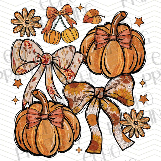 FLTK 584 - FALL PUMPKINS AND BOWS