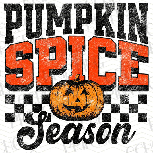 FLTK 6 – PUMPKIN SPICE CHECKERED