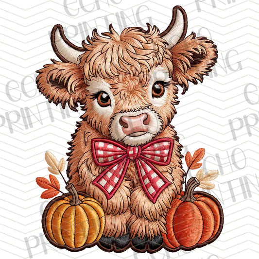 FLTK 608 - FALL HIGHLAND COW