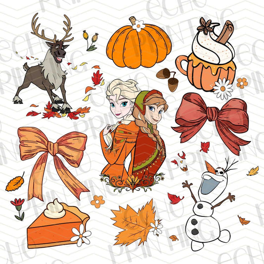 FLTK 66 – WINTER CHARACTERS IN AUTUMN SCENE