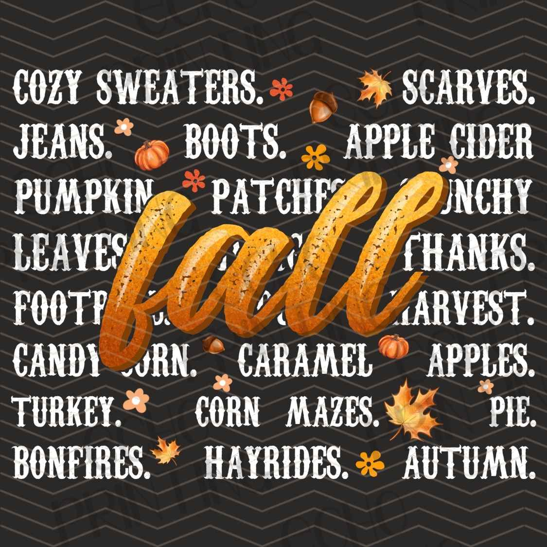FLTK 692 - FALL WORD CLOUD COLLAGE