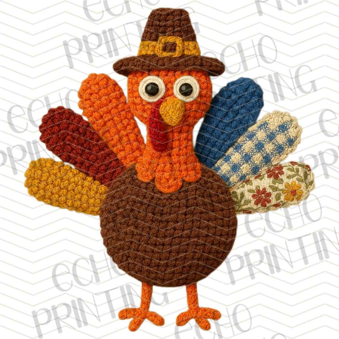 FLTK 696 - CROCHET TURKEY AUTUMN STYLE