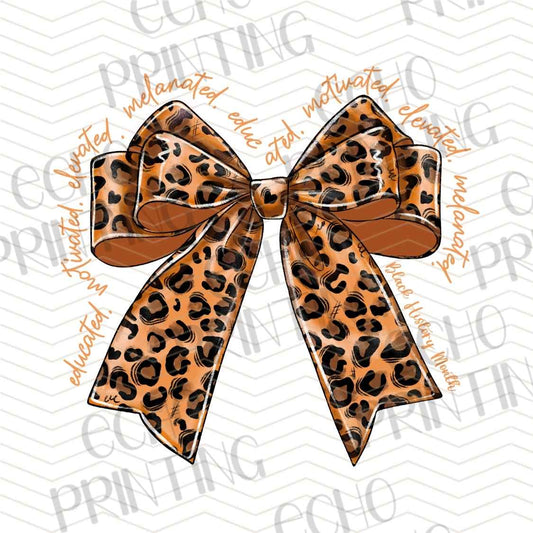 FLTK 699 - LEOPARD PRINT AUTUMN BOW