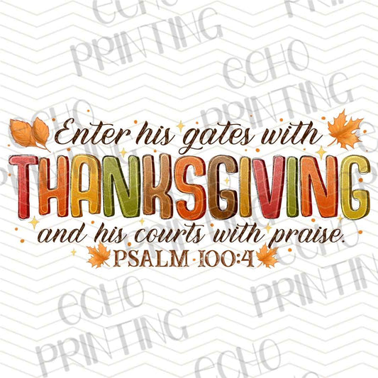 FLTK 700 - THANKSGIVING FAITH SCRIPTURE DESIGN