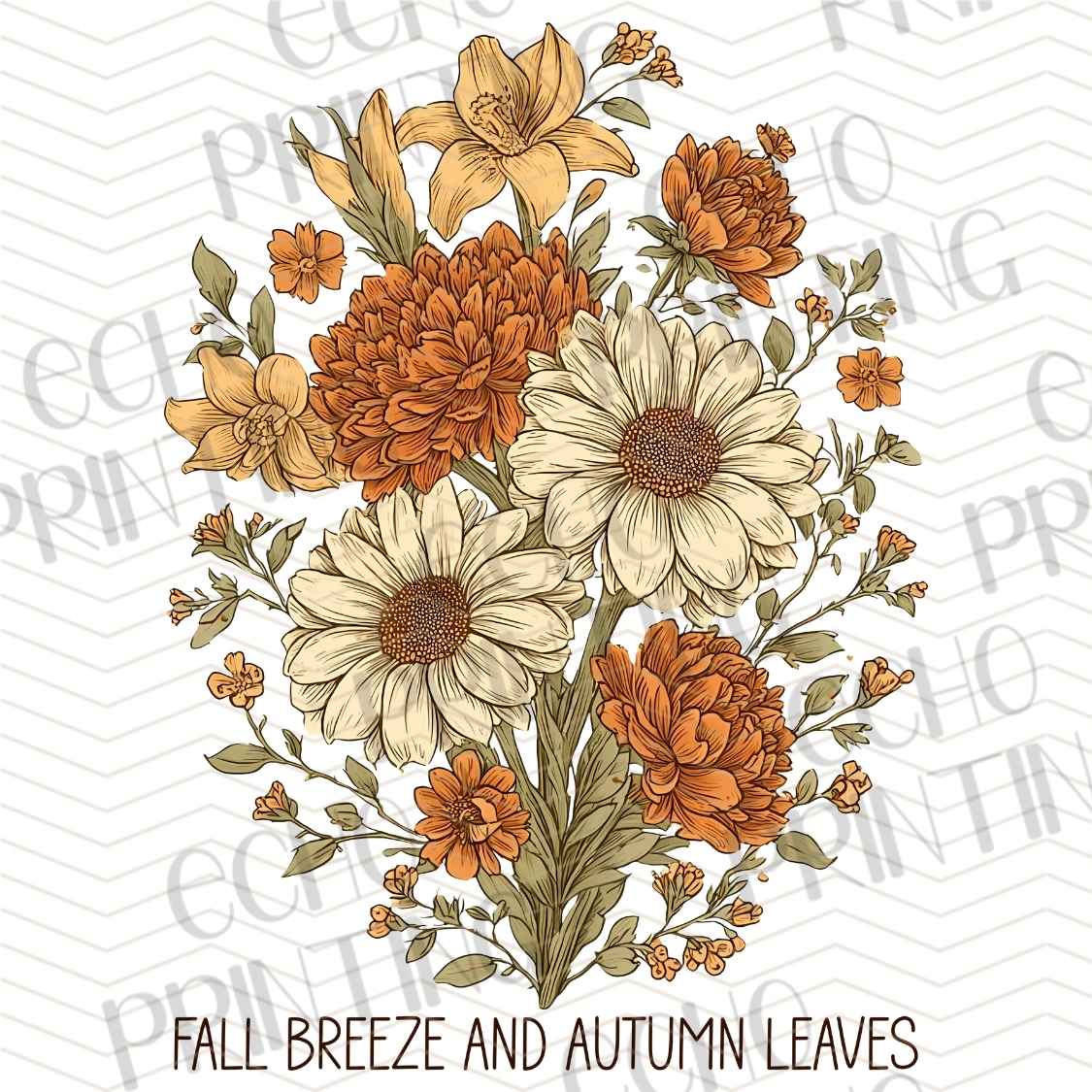 FLTK 741 - FALL FLORAL DAISY BOUQUET