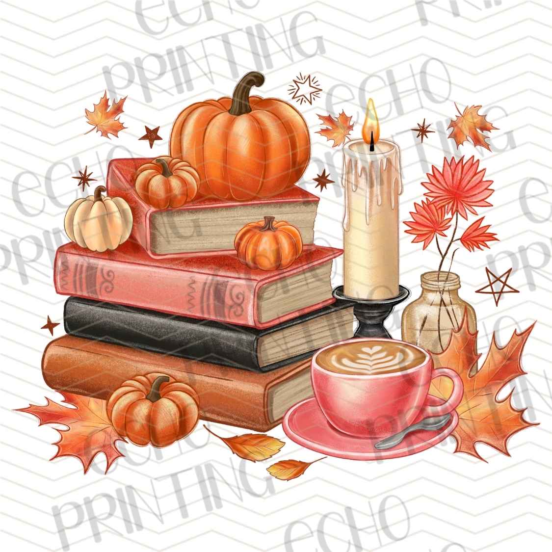 FLTK 746 - COZY BOOKS AND PUMPKINS