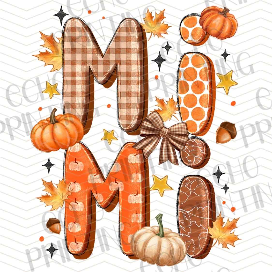FLTK 776 - MAMA AUTUMN PATCH LETTERING