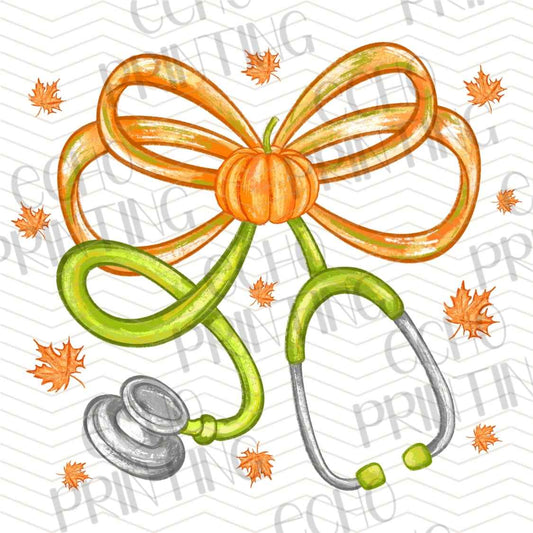 FLTK 780 - PUMPKIN BOW FLORAL STYLE