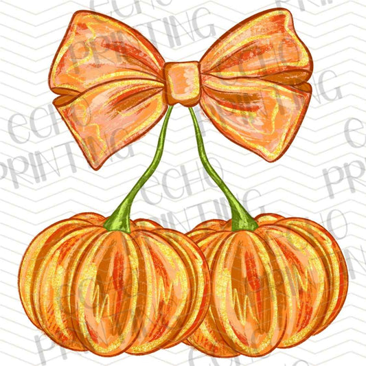 FLTK 782 - PUMPKIN BOW AUTUMN STYLE