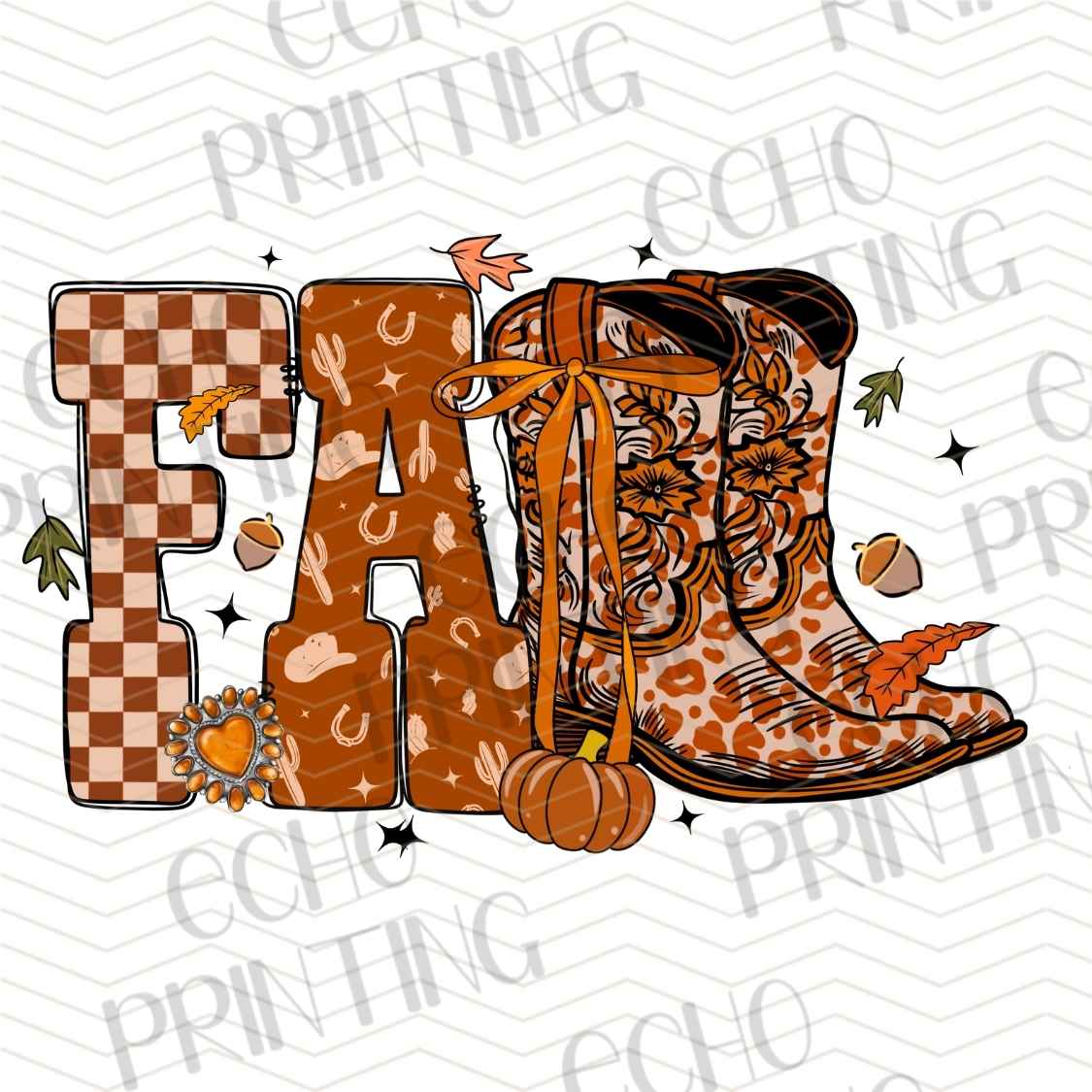 FLTK 827 - FALL BOOTS WESTERN STYLE
