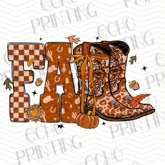 FLTK 827 - FALL BOOTS WESTERN STYLE