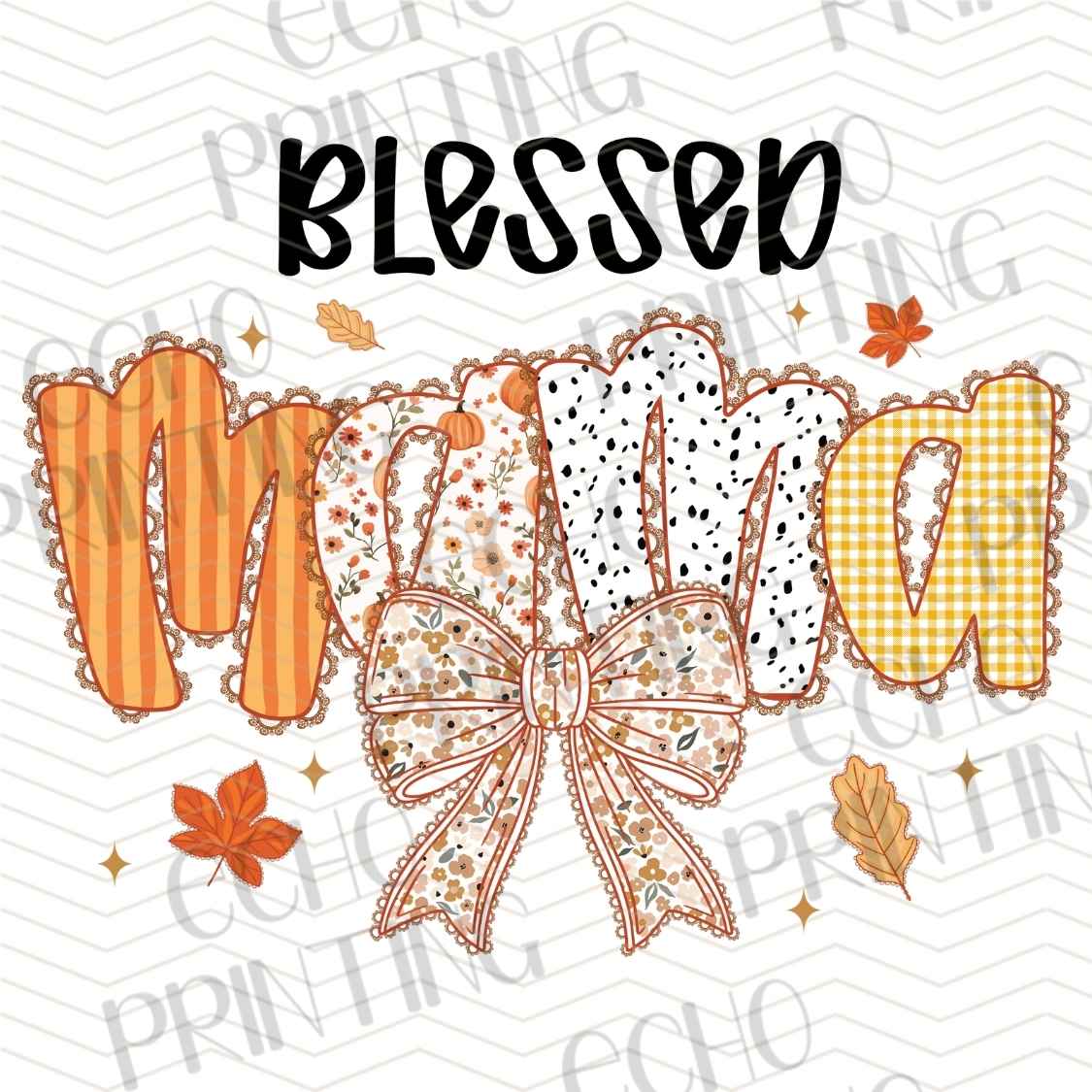 FLTK 857 - BLESSED MAMA AUTUMN BOW