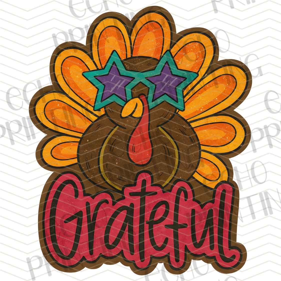 FLTK 868 - GRATEFUL TURKEY AUTUMN STYLE