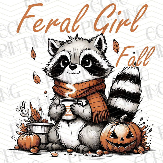 FLTK 87 – FERAL GIRL FALL RACCOON VIBES