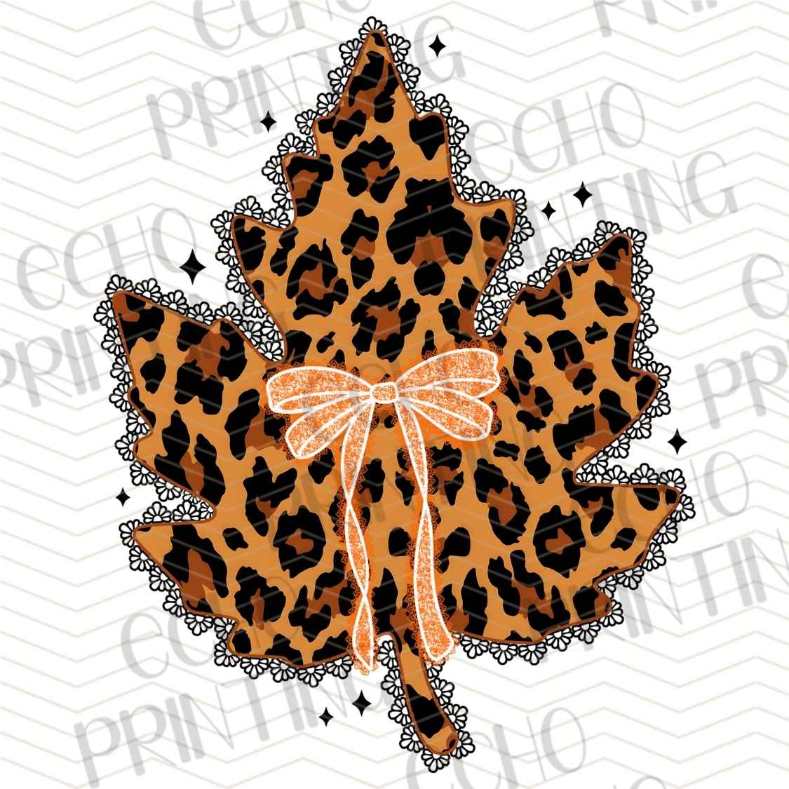 FLTK 902 - LEOPARD LEAF AUTUMN BOW