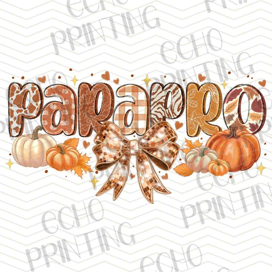 FLTK 916 - PAPA AUTUMN BOW