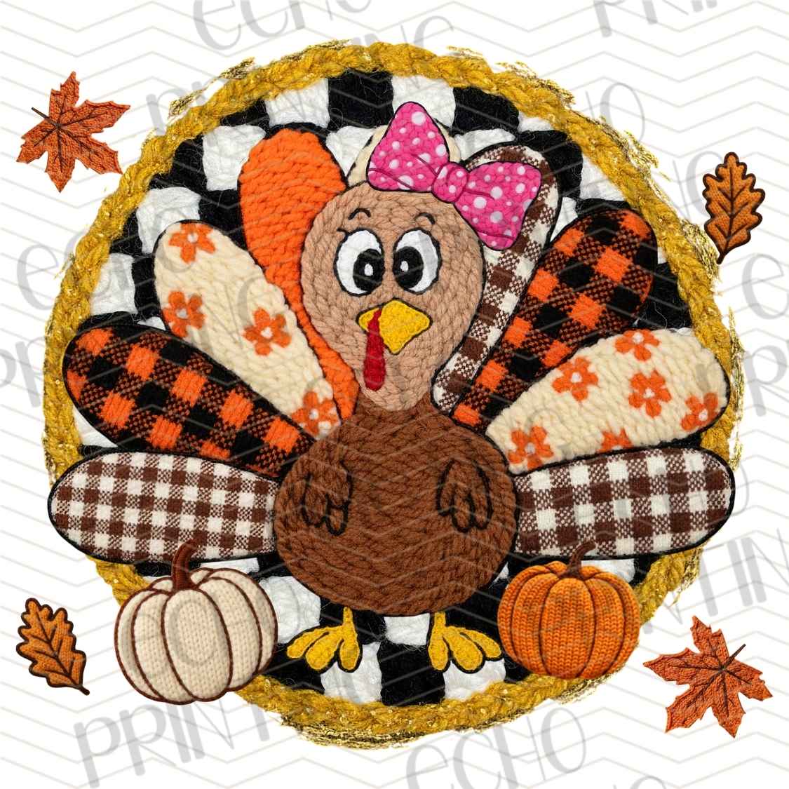 FLTK 918 - TURKEY PLAID AUTUMN STYLE
