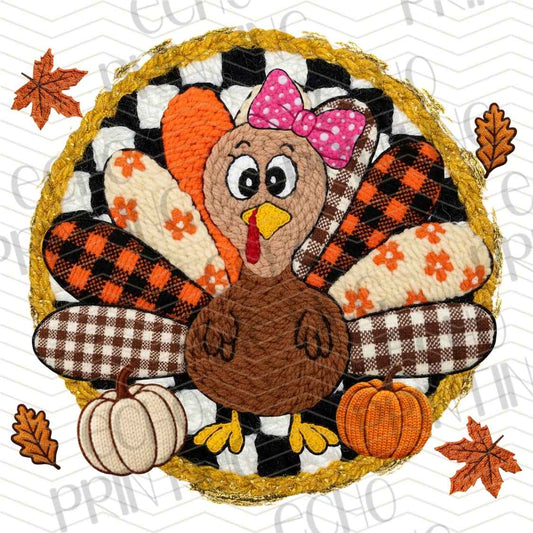 FLTK 918 - TURKEY PLAID AUTUMN STYLE
