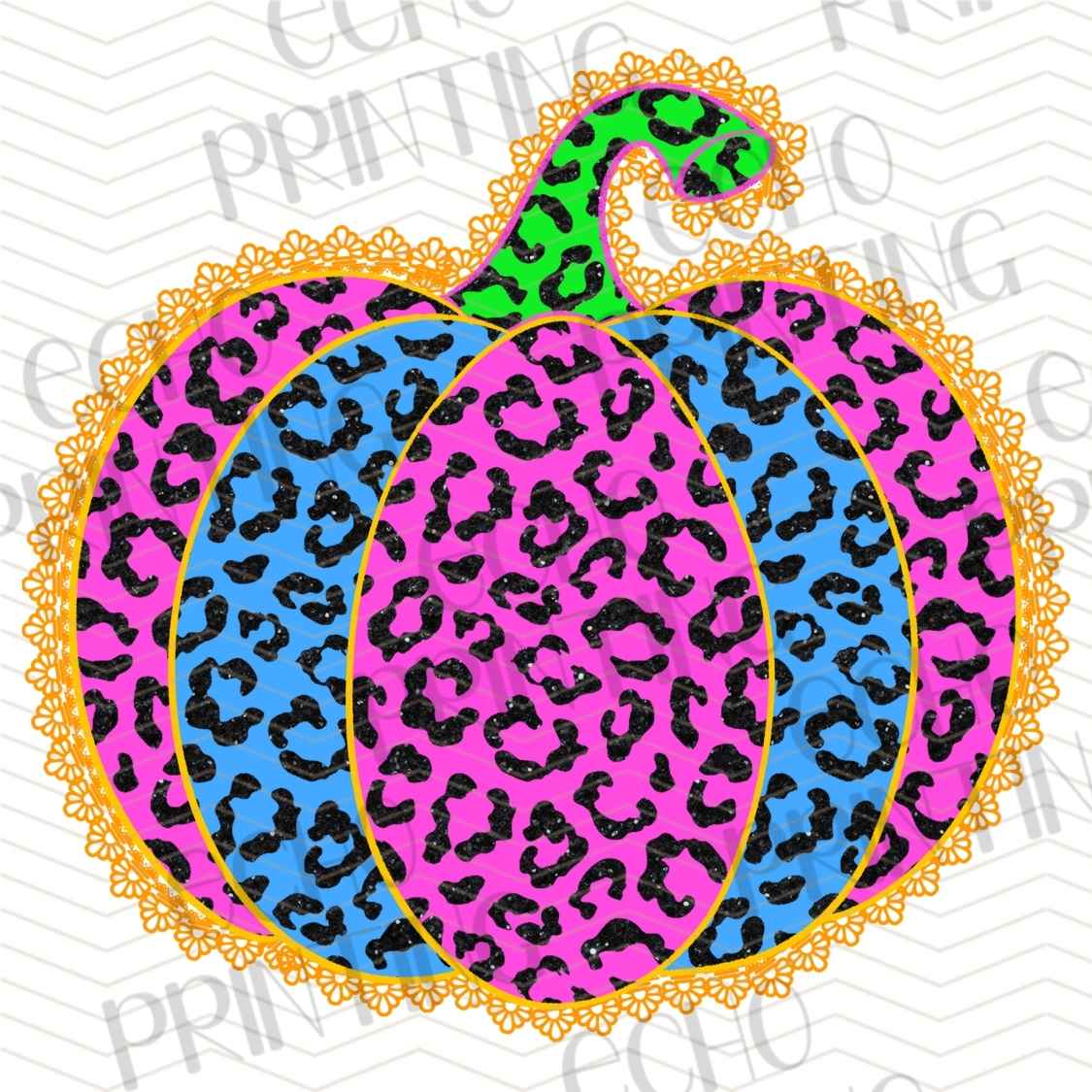 FLTK 925 - LEOPARD PUMPKIN AUTUMN STYLE