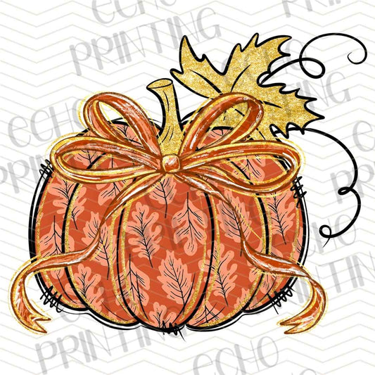 FLTK 932 - AUTUMN PUMPKIN BOW