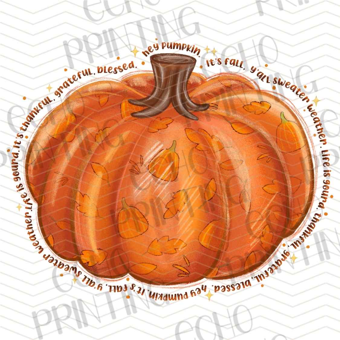 FLTK 947 - NURSE PUMPKIN AUTUMN STYLE