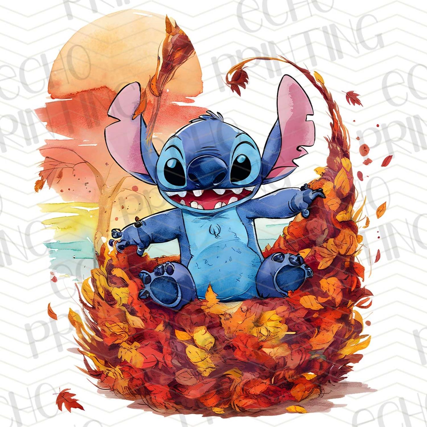 FLTK 98 – LEAF PILE JOYFUL BLUE GUY PLAYING IN FALL