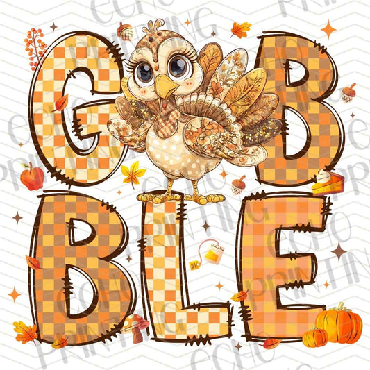 FLTK 989 - GOBBLE TURKEY AUTUMN STYLE