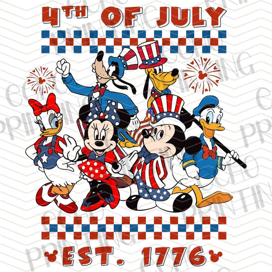 FOJC 31 - FOURTH OF JULY EST 1776 CHARACTER GROUP