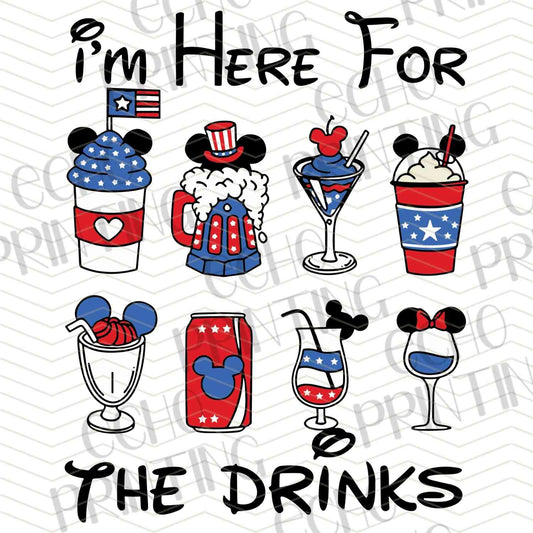 FOJC 36 - IM HERE FOR THE DRINKS PATRIOTIC