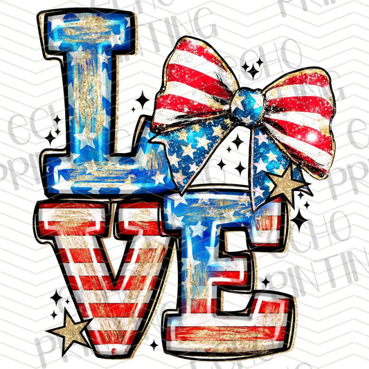 FOJC 64 - LOVE PATRIOTIC BOW