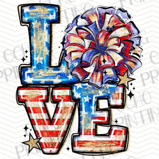 FOJC 65 - LOVE PATRIOTIC BOW