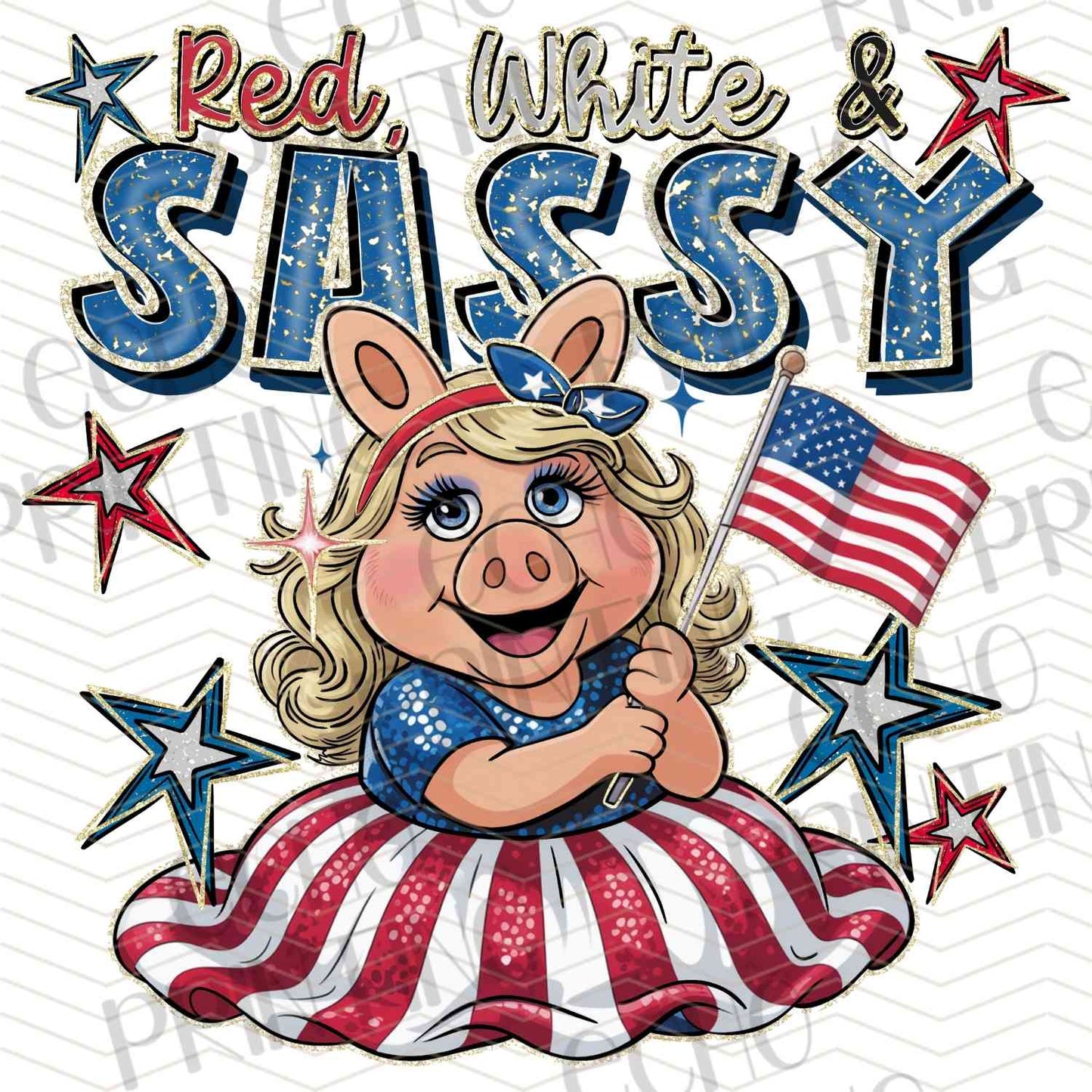 FOJC 71 - PATRIOTIC GIRL CHARACTER
