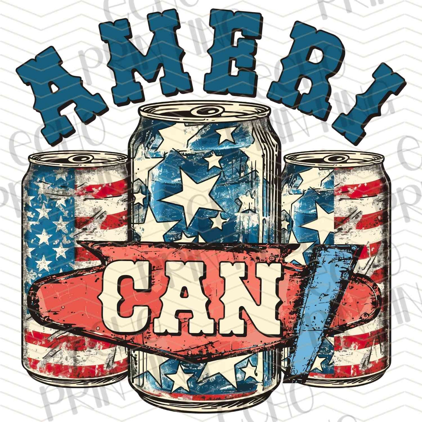 FOJG 100 - MERICA CAN TYPOGRAPHY