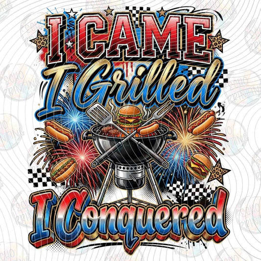 FOJG 1058 - I CAME I GRILLED