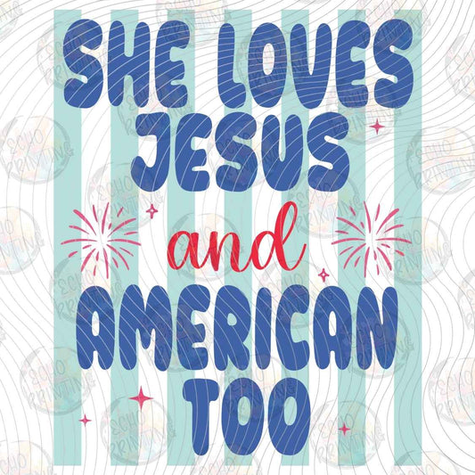 FOJG 1103 - SHE LOVES JESUS AMERICA