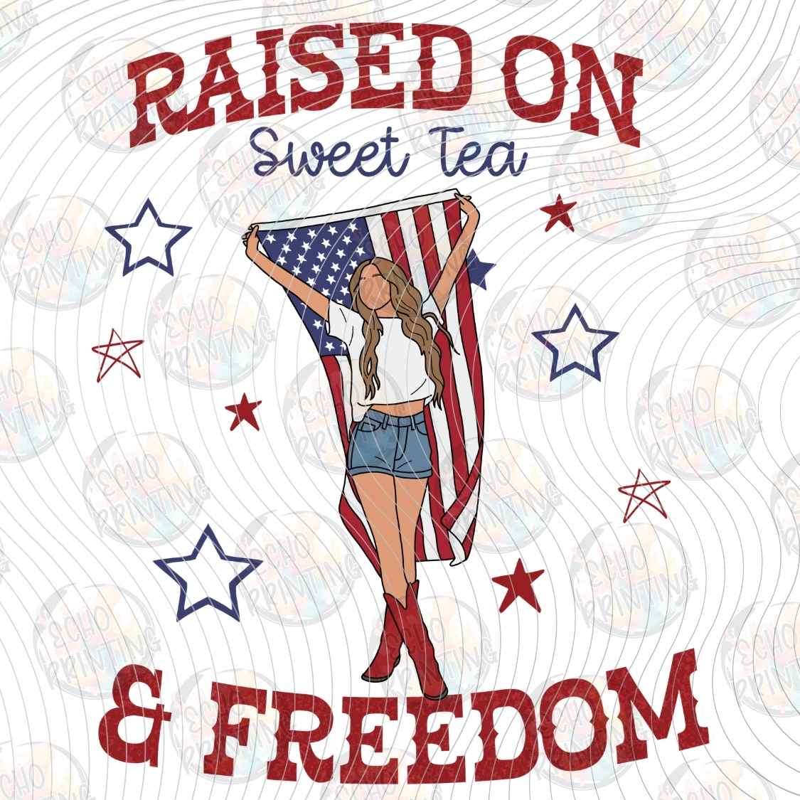 FOJG 1107 - RAISED ON FREEDOM SWEET TEA