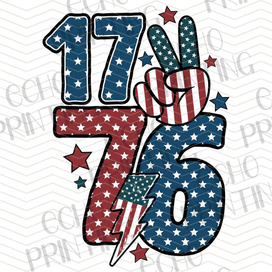 FOJG 110 - 1776 TYPOGRAPHY