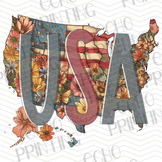FOJG 114 - USA AUTUMN TYPOGRAPHY