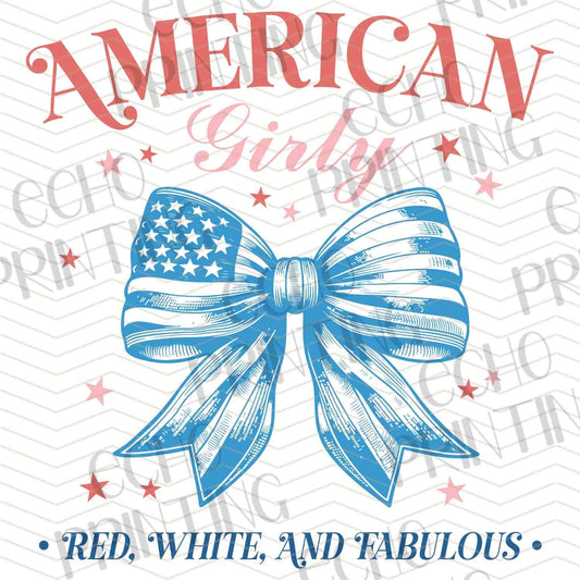 FOJG 115 - AMERICAN GIRLY BOW