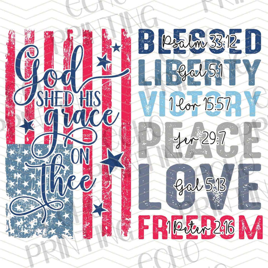 FOJG 134 - BLESSED LIBERTY PEACE LOVE