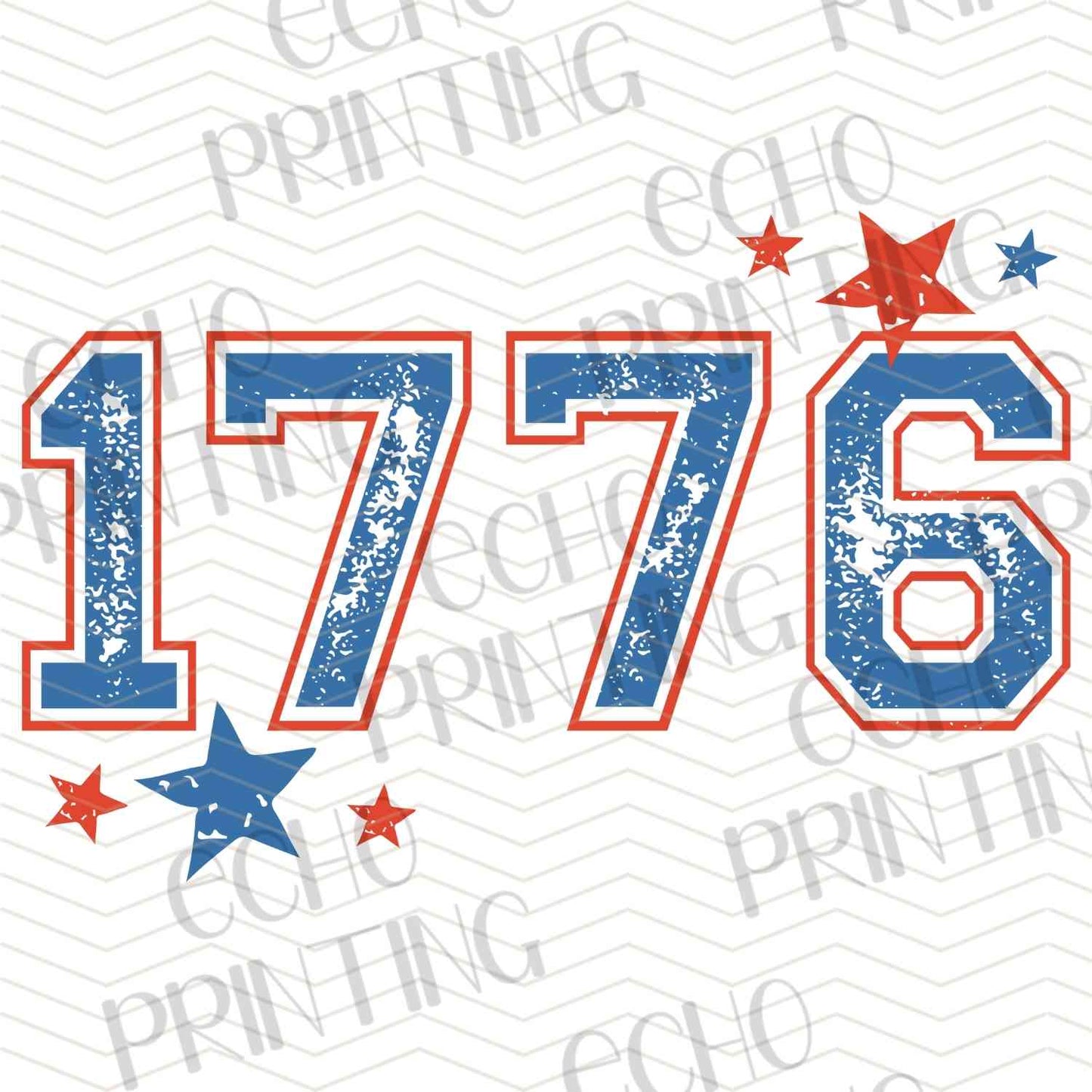 FOJG 13 - 1776 STARS TYPOGRAPHY