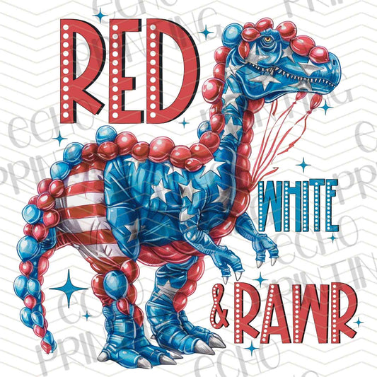 FOJG 163 - RED WHITE RAWR