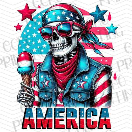 FOJG 16 - SKULL AMERICA PATRIOTIC